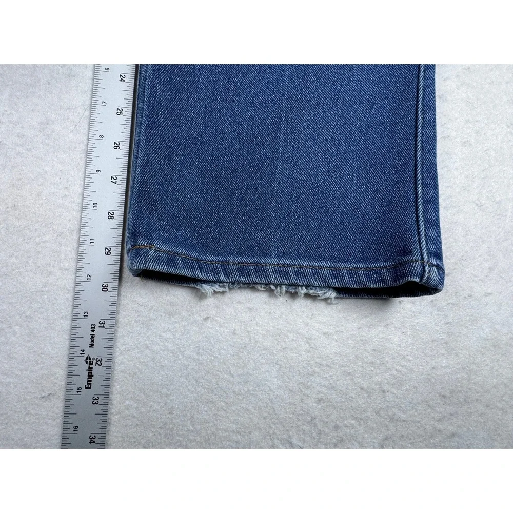 Vintage Levis 517 Orange Tab Jeans Mens 38x30 Blue Bootcut USA Made Distressed